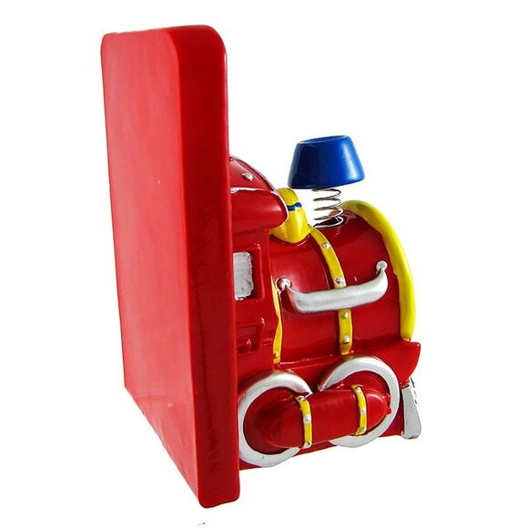Charming Red Train Engine Bookends - Picture 4 of 5